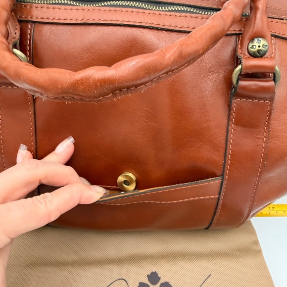 Patricia Nash Milano Leather Weekender Travel Bag - Picture 6 of 16